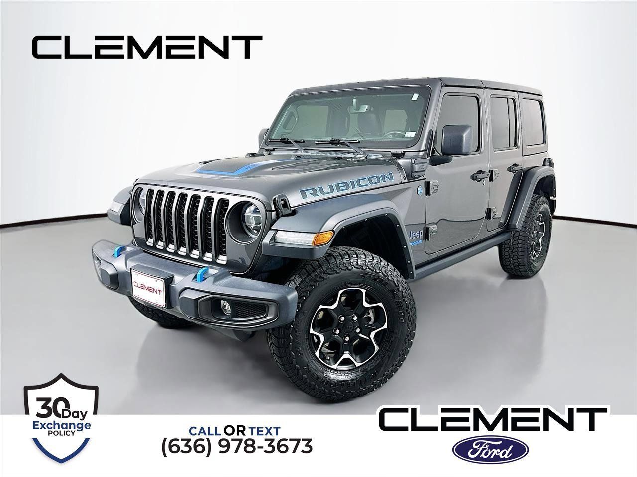 Used 2022 Jeep Wrangler Unlimited Rubicon 4xe w/ Dual Top Group AWD/4WD image 1