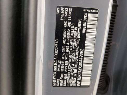 Certified 2025 Porsche Cayenne Turbo GT AWD/4WD image 27