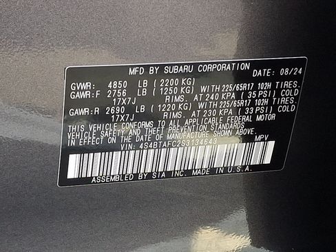 Certified 2025 Subaru Outback Premium AWD/4WD image 27