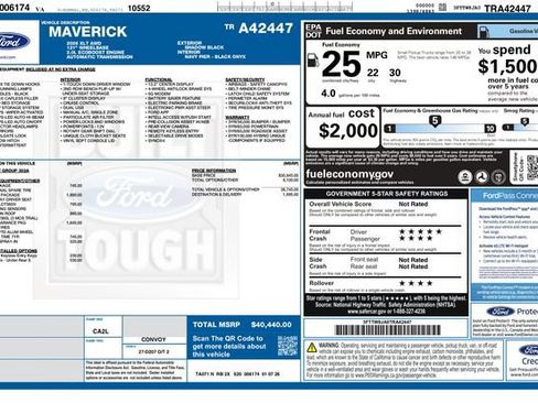 New 2026 Ford Maverick XLT w/ XLT Luxury Package AWD/4WD image 3