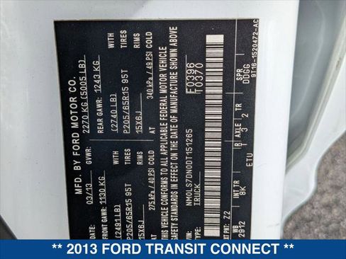 Used 2013 Ford Transit Connect XLT image 20