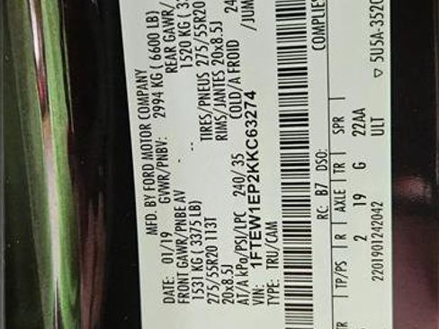 Used 2019 Ford F150 XL w/ Equipment Group 101A Mid image 23