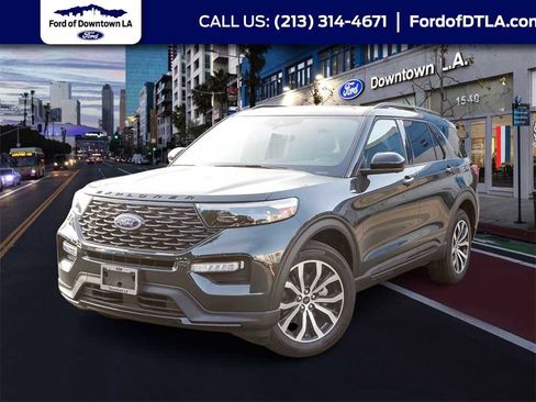 New 2023 Ford Explorer ST-Line w/ Class IV Trailer Tow Package image 1