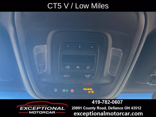 Used 2021 Cadillac CT5 V RWD image 44