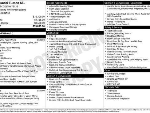 New 2026 Hyundai Tucson SEL AWD/4WD image 38