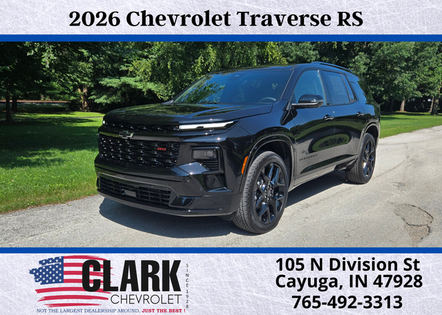 New 2026 Chevrolet Traverse RS w/ LPO, Floor Liner Package FWD image 1