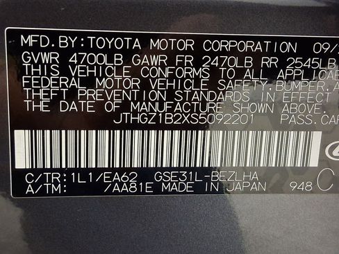 Used 2025 Lexus IS 350 F Sport w/ Navigation Package RWD image 21