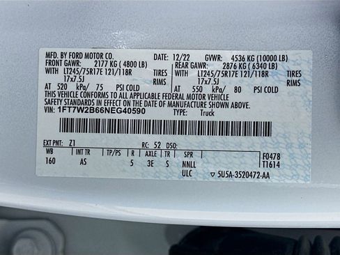 Used 2022 Ford F250 XL w/ Power Equipment Group image 30