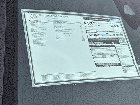 New 2026 Mercedes-Benz CLE 53 AMG 4MATIC Coupe image 28