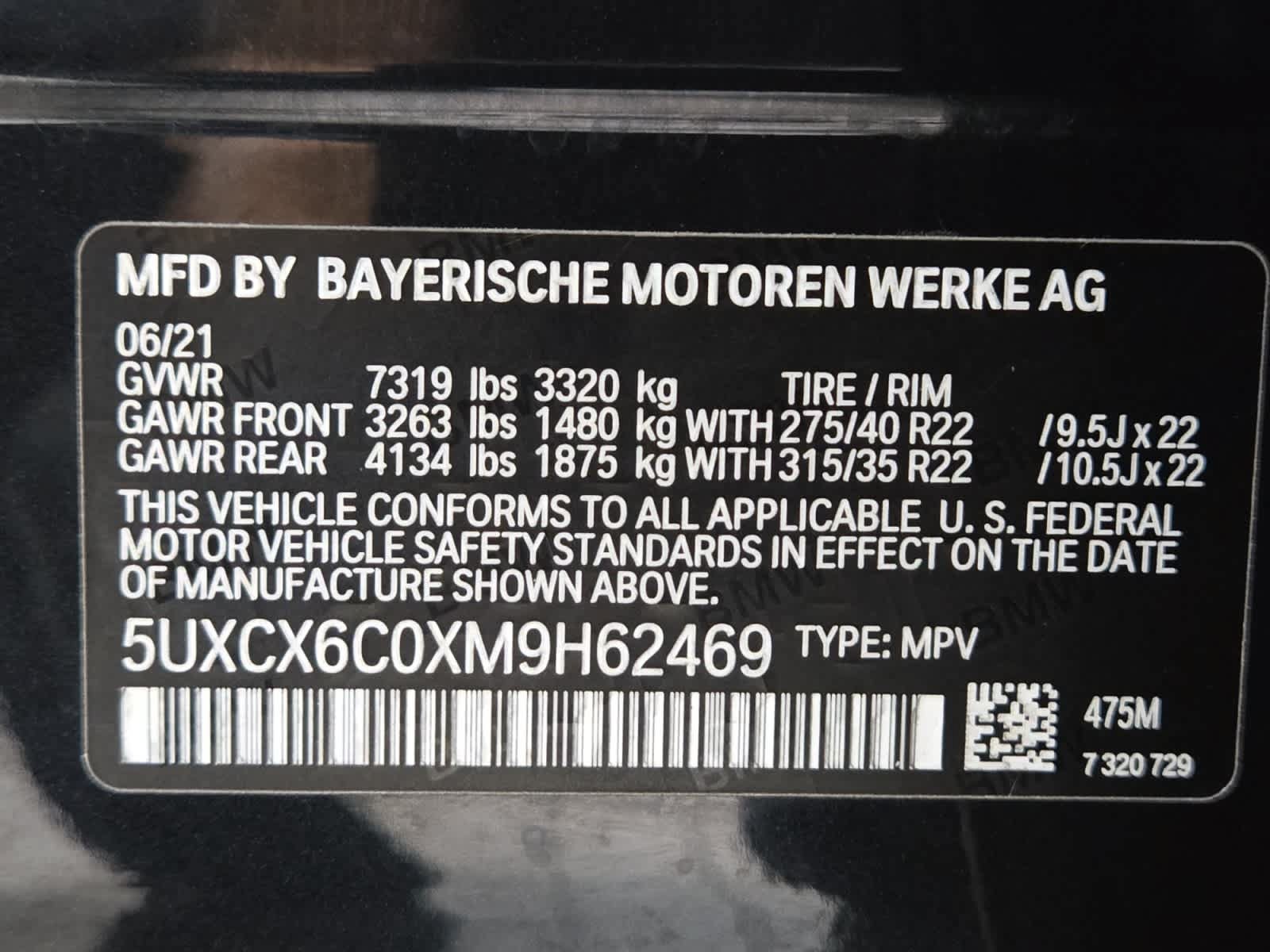 Used 2021 BMW X7 M50i w/ Cold Weather Package AWD/4WD image 37