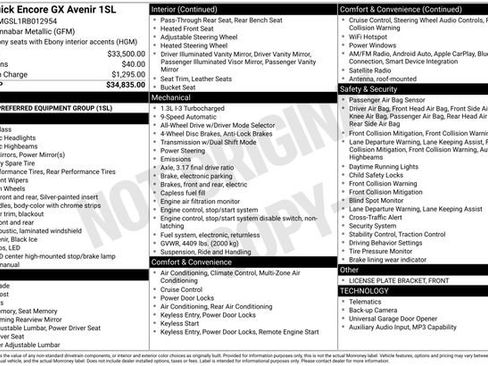 Used 2024 Buick Encore GX Avenir image 6