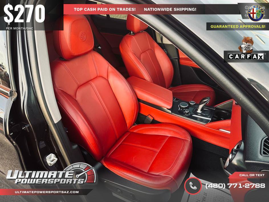 Used 2019 Alfa Romeo Stelvio AWD w/ Nero Edizione image 16