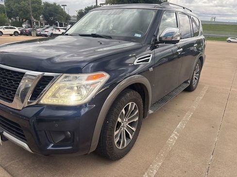 Used 2018 Nissan Armada SL w/ Interior Lighting Package RWD image 2