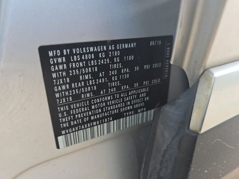 Used 2015 Volkswagen Tiguan SE FWD image 32