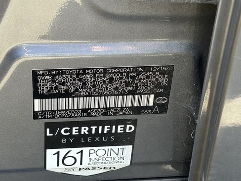 Used 2016 Lexus IS 200t w/ F Sport Package RWD image 9
