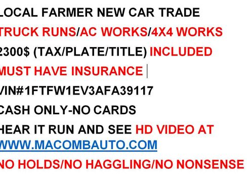 Used 2010 Ford F150 FX4 AWD/4WD image 2