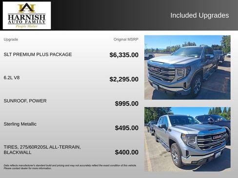 Used 2026 GMC Sierra 1500 SLT w/ SLT Premium Plus Package AWD/4WD image 4