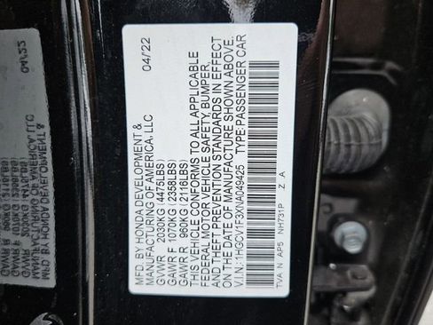 Used 2022 Honda Accord Sport image 7