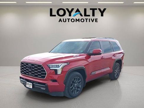 Certified 2024 Toyota Sequoia Platinum AWD/4WD image 1