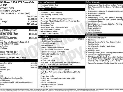 Certified 2024 GMC Sierra 1500 AT4 w/ Technology Package AWD/4WD image 32