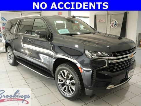 Used 2021 Chevrolet Suburban LT w/ Rear Media and Nav Package AWD/4WD image 1