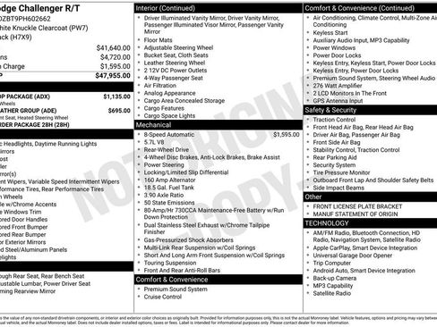 Used 2023 Dodge Challenger R/T w/ Blacktop Package RWD image 2
