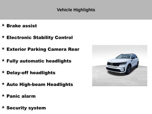 Certified 2023 Kia Sorento S w/ Panoramic Sunroof Package FWD image 46