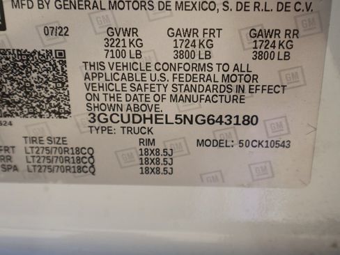 Used 2022 Chevrolet Silverado 1500 ZR2 w/ Technology Package AWD/4WD image 41