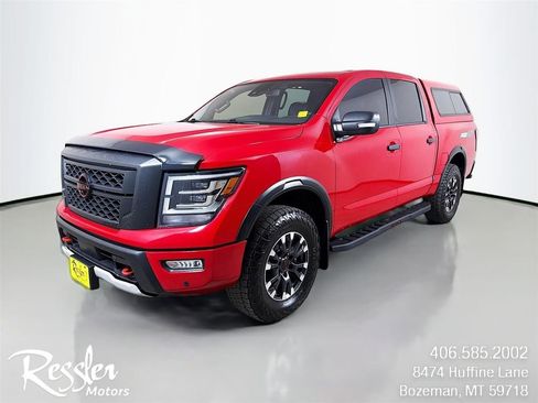Used 2023 Nissan Titan PRO-4X w/ Pro-4x Convenience Package AWD/4WD image 1
