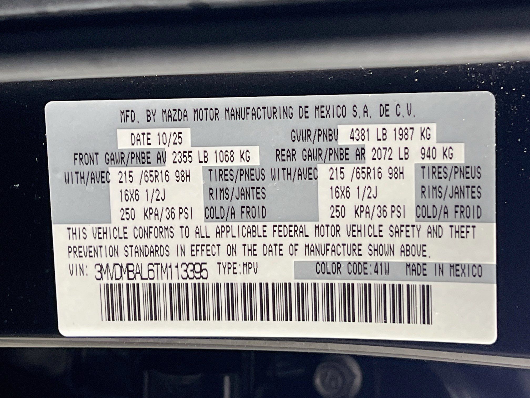Used 2026 MAZDA CX-30 AWD 2.5 S image 25
