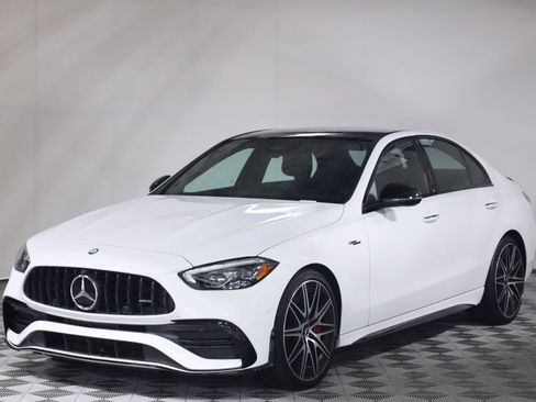 Used 2024 Mercedes-Benz C 43 AMG 4MATIC Sedan image 3