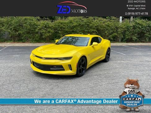 Used 2016 Chevrolet Camaro LT RWD image 1