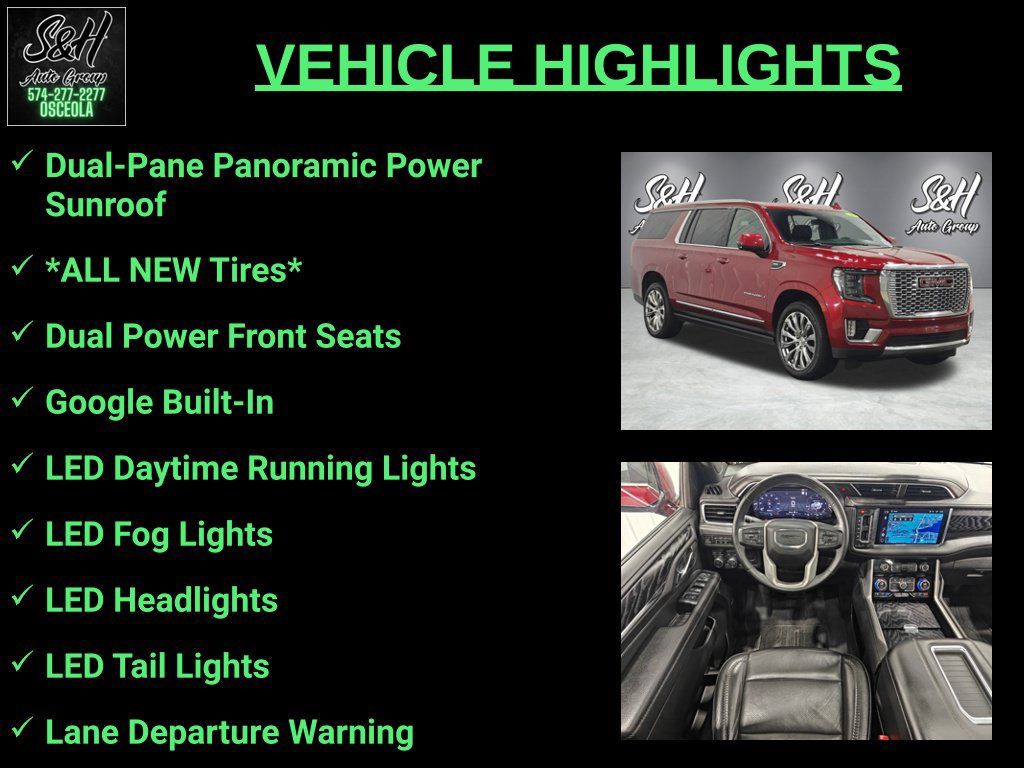 Used 2023 GMC Yukon XL Denali AWD/4WD image 3