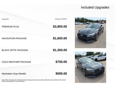 Used 2020 Audi A5 2.0T Premium Plus w/ Premium Plus AWD/4WD image 15