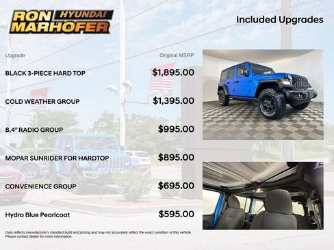 Used 2023 Jeep Wrangler Unlimited w/ Cold Weather Group AWD/4WD image 6