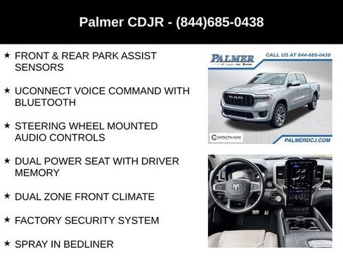 Certified 2025 RAM 1500 Tungsten w/ Bed Utility Group AWD/4WD image 30