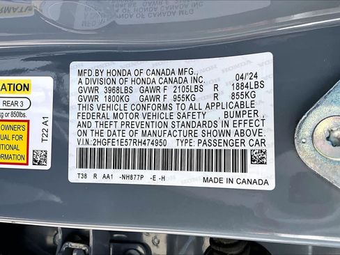 Used 2024 Honda Civic Si image 35