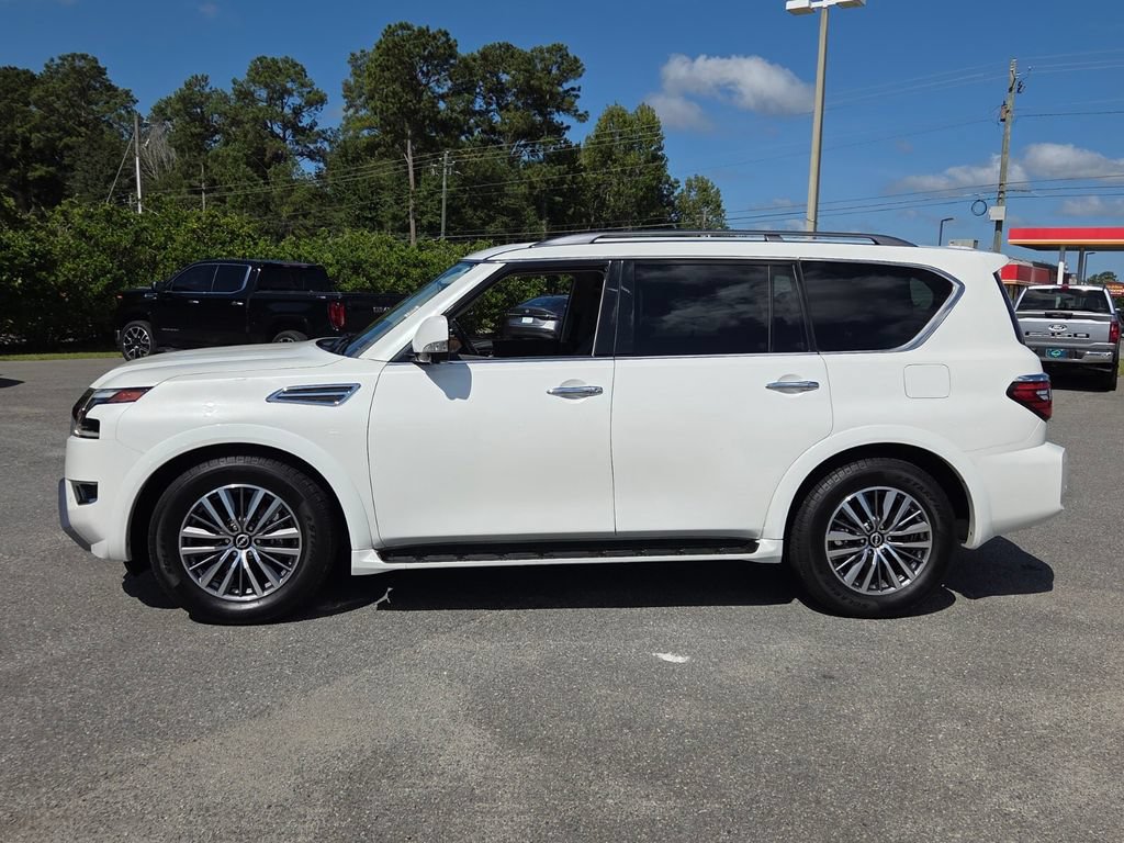 Certified 2023 Nissan Armada SL w/ Captain's Chairs Package AWD/4WD image 2