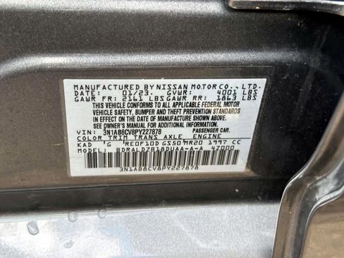 Certified 2023 Nissan Sentra SV w/ All-Weather Package FWD image 16