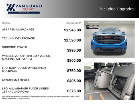 Used 2023 GMC Sierra 1500 AT4 w/ AT4 Premium Package AWD/4WD image 9
