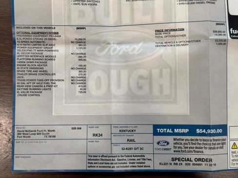 Used 2020 Ford F350 XL w/ Power Equipment Group image 33