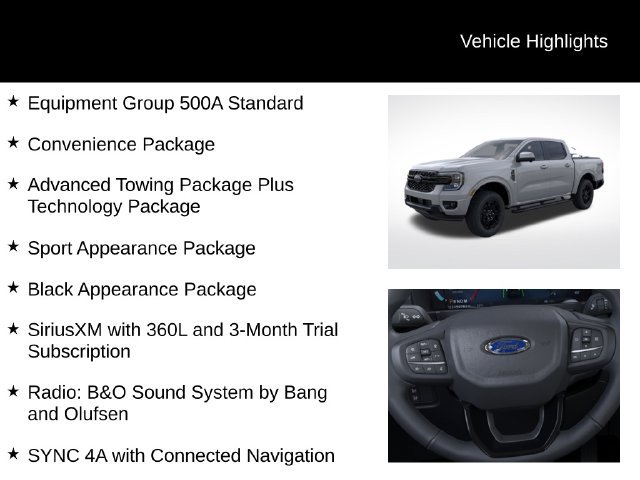 New 2026 Ford Ranger Lariat AWD/4WD image 7