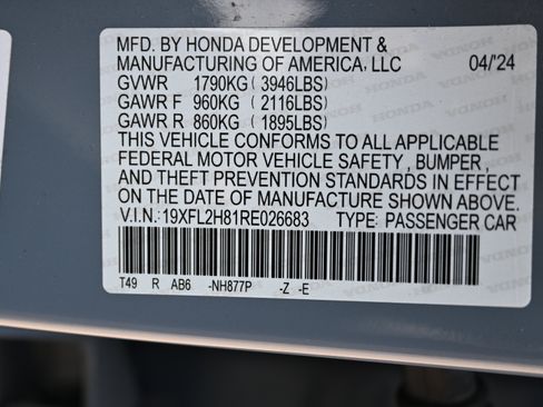 Used 2024 Honda Civic Sport image 16