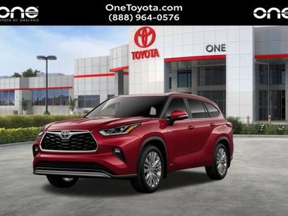 New 2026 Toyota Highlander Platinum