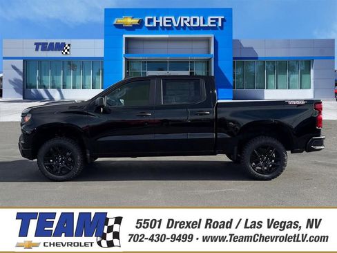 New 2026 Chevrolet Silverado 1500 Custom Trail Boss w/ LPO, Dark Essentials Package image 1