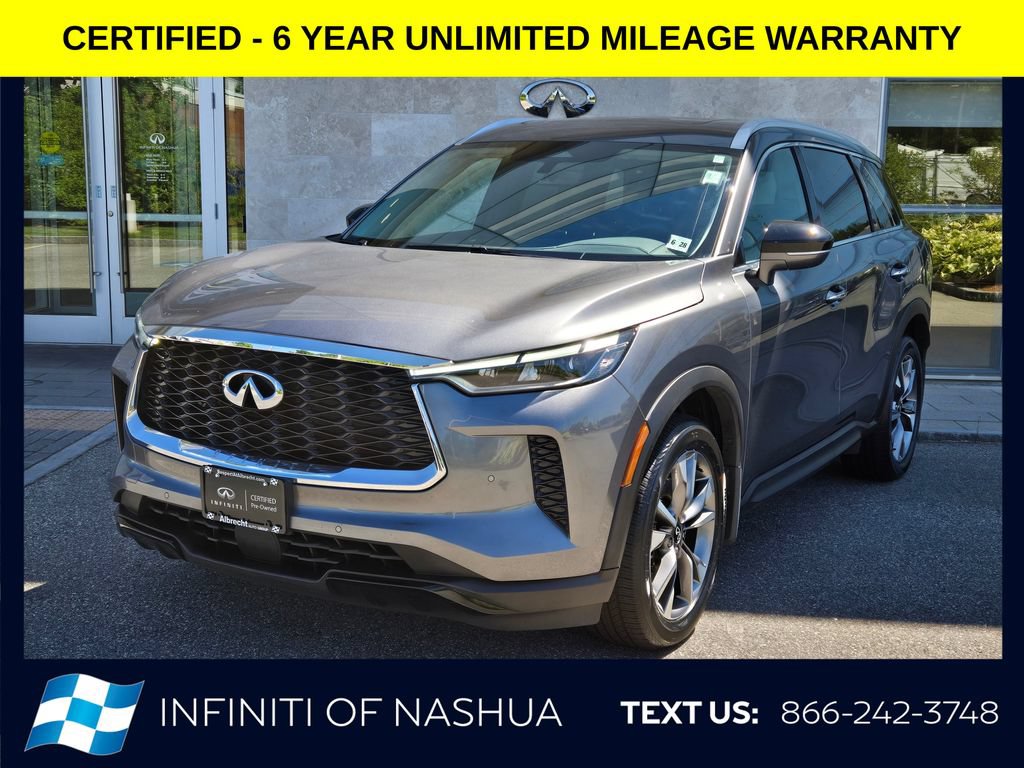 Certified 2023 INFINITI QX60 Luxe w/ Cargo Package AWD/4WD image 1