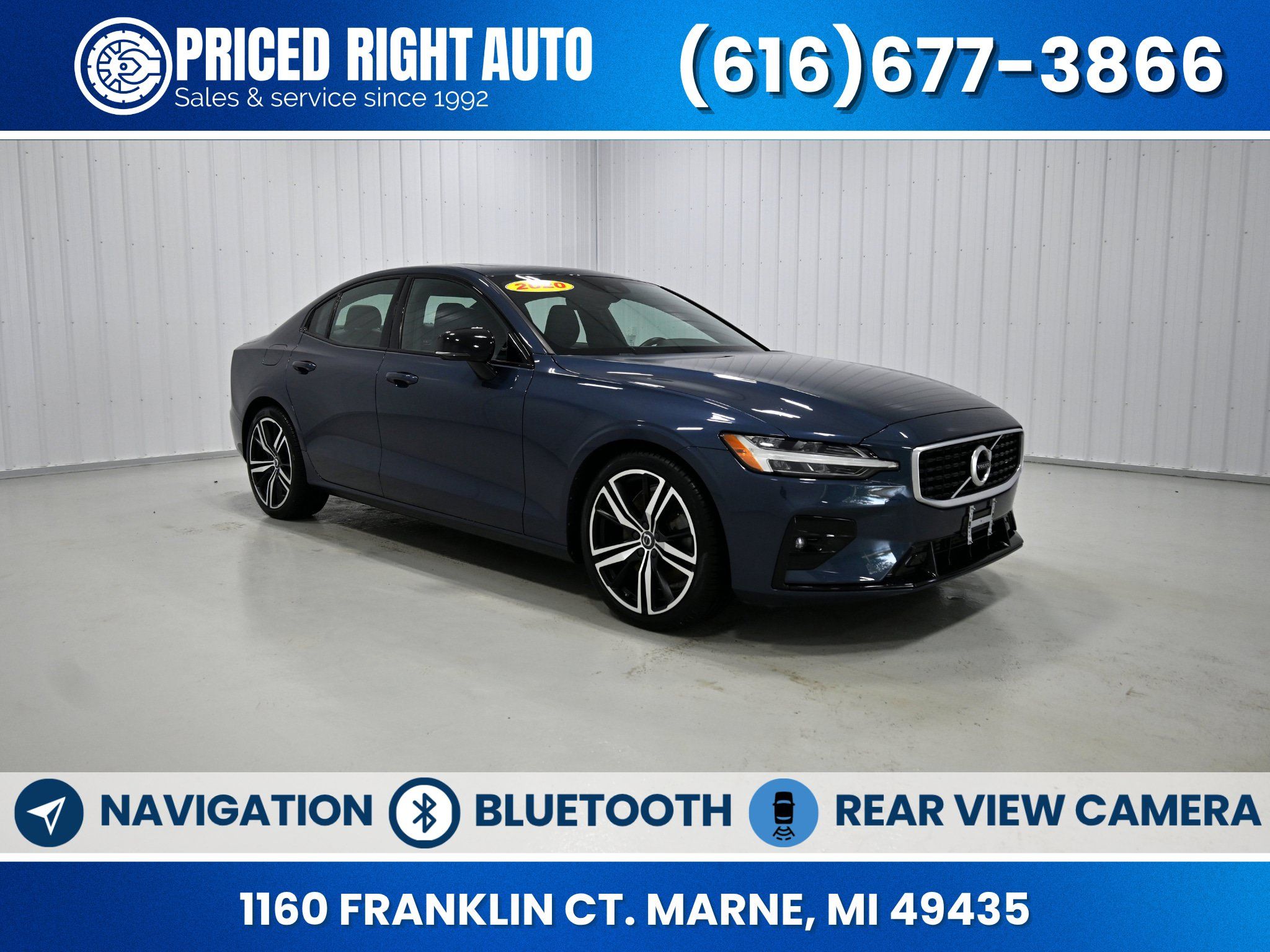 Used 2020 Volvo S60 T6 R-Design AWD/4WD image 1