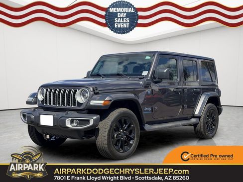 Certified 2025 Jeep Wrangler Unlimited Sahara AWD/4WD image 1