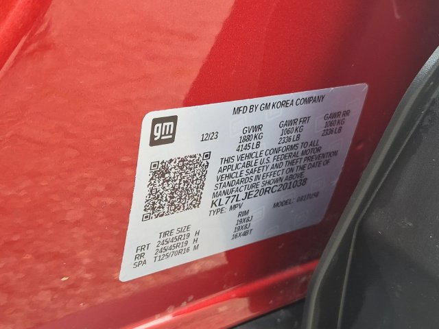Used 2024 Chevrolet Trax RS w/ Driver Confidence Package FWD image 33