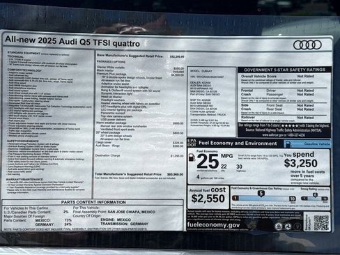 Certified 2025 Audi Q5 Premium Plus w/ Premium Plus image 21